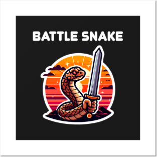 Snake Pun Rattlesnake Posters and Art